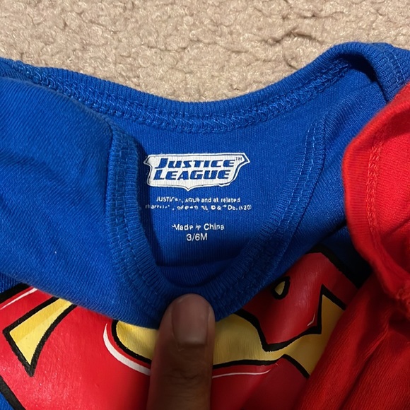 DC Justice League 3-6M Onesie Bundle (3) - Picture 2 of 10